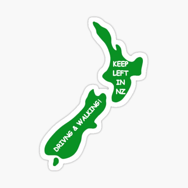 Artikel-Vorschau von In Neuseeland links halten, designt und verkauft von CazDPhotos.