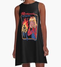 Pyrokinese für Anfänger A-Linien Kleid