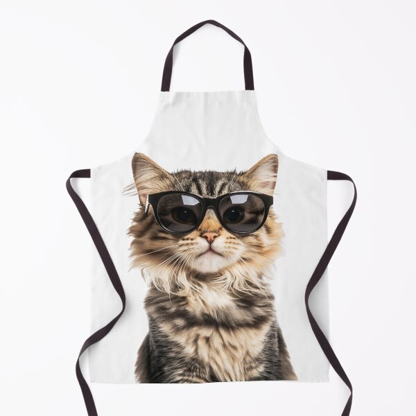 Item preview, Funny cool American Curl Cat wearing sunglasses designed and sold by LazyOwlStore.