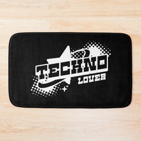 Item preview, TECHNO  - Lover Star Y2K Vibes (White)  designed and sold by Discothreadz.