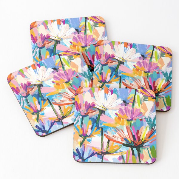 Item preview, A minimalist colorful flower. designed and sold by ChubbyGoong.