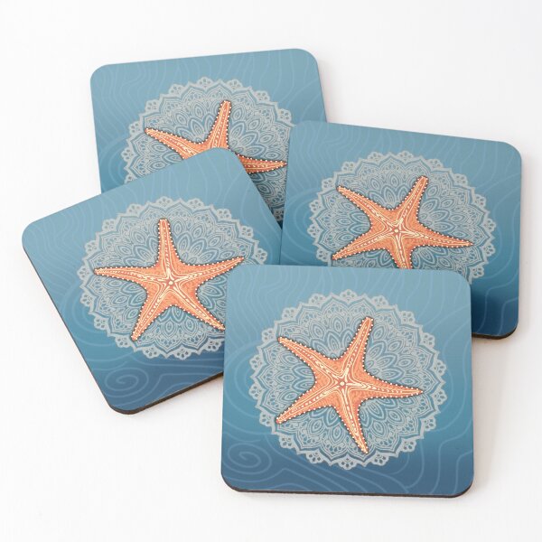 Item preview, Star fish design themed Mandala designed and sold by ArchanaVA.