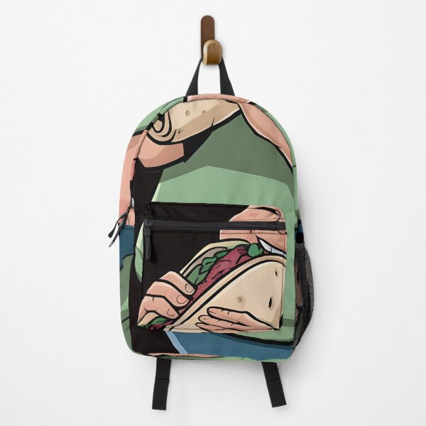 Item preview, Fat guy eats a burrito designed and sold by NextDoorShoop.