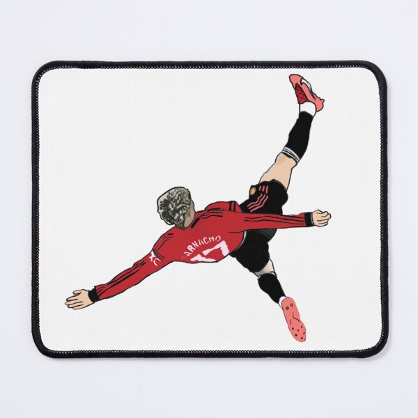 Item preview, Garnacho Bicycle Kick VS Everton designed and sold by VikatJay.