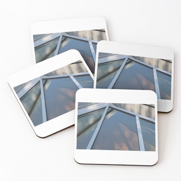 Item preview, Geometric Glass Architecture with Subtle Reflections designed and sold by Over & Out Designs .