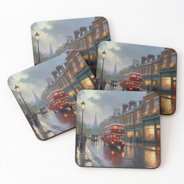 Item preview, Rainy Day Elegance on London Avenues designed and sold by BlareBlare.