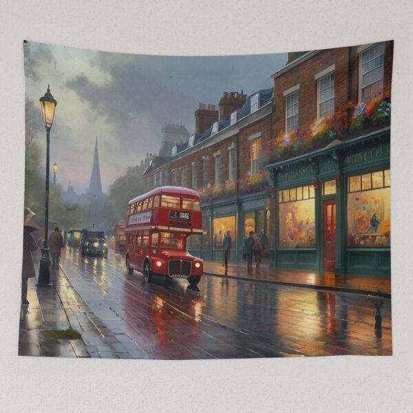 Item preview, Rainy Day Elegance on London Avenues designed and sold by BlareBlare.