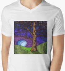 Tree Brown Men's V-Neck T-Shirt
