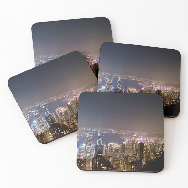 Item preview, Victoria harbour view from peak, Hong Kong Modern art, Wall art, Print, Minimalistic, Modern personalised gifts, custom printed gifts. Photographic Print. designed and sold by CameraDesign.