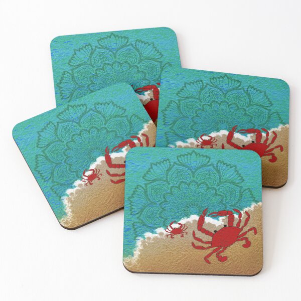 Item preview, Crab design Themed Mandala designed and sold by ArchanaVA.