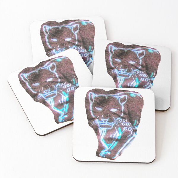 Item preview, GO! GO! GO! - Panther in the darkness designed and sold by ZoffArt-Shop.