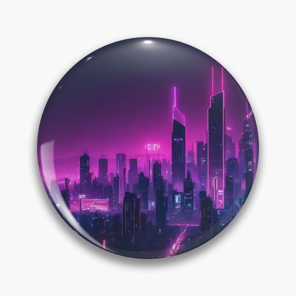 Item preview, Cyberpunk City Skyline designed and sold by papi1998.
