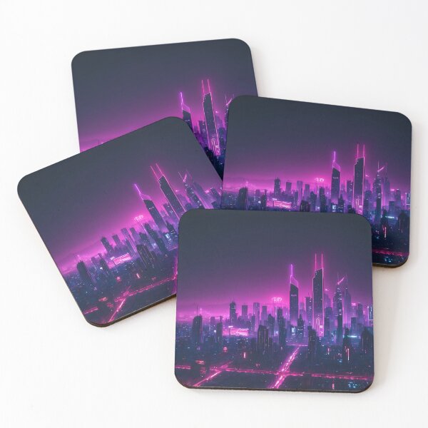 Item preview, Cyberpunk City Skyline designed and sold by papi1998.