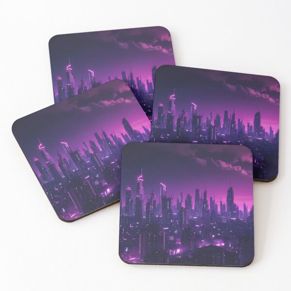 Item preview, Cyberpunk City Skyline designed and sold by papi1998.