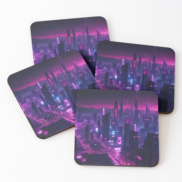 Item preview, Cyberpunk City Skyline designed and sold by papi1998.