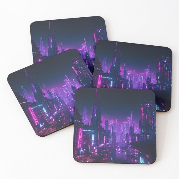Item preview, Cyberpunk City Skyline designed and sold by papi1998.