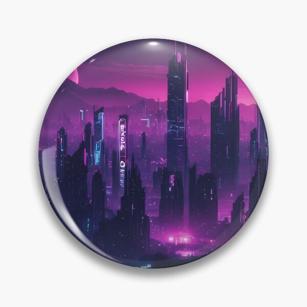 Item preview, Cyberpunk City Skyline designed and sold by papi1998.