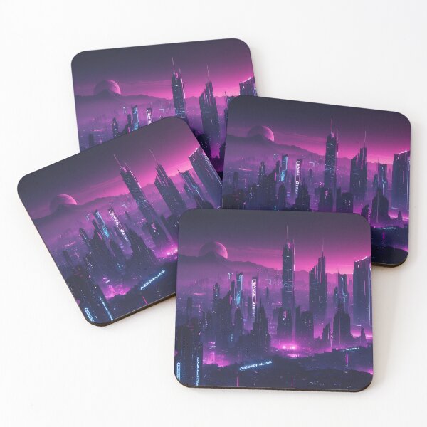 Item preview, Cyberpunk City Skyline designed and sold by papi1998.
