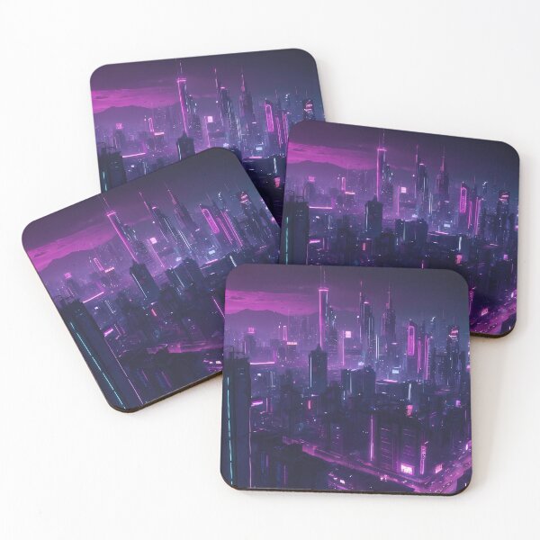 Item preview, Cyberpunk City Skyline designed and sold by papi1998.