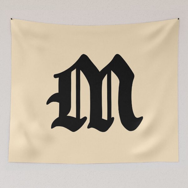 Item preview, Letter M designed and sold by elizaldesigns.