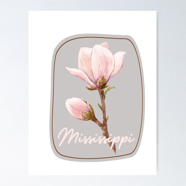 Item preview, Mississippi Magnolia State Flower Classic T-shirt Sticker designed and sold by ThinkNature!.