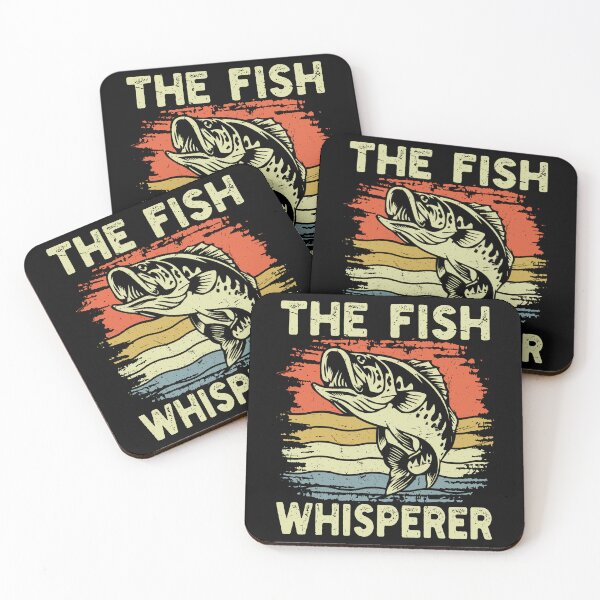 Item preview, The Fish Whisperer Retro Fishing designed and sold by PrintCrafting.