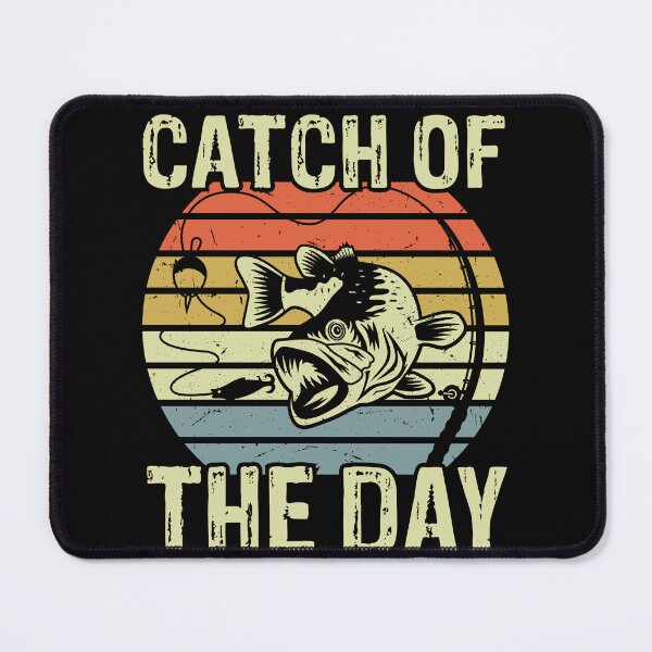 Item preview, Catch of the Day Fish Lover Angler Nature designed and sold by PrintCrafting.