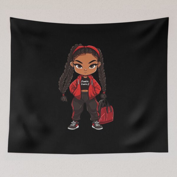 Item preview, African American KPop Girl designed and sold by PrintsByFrank.