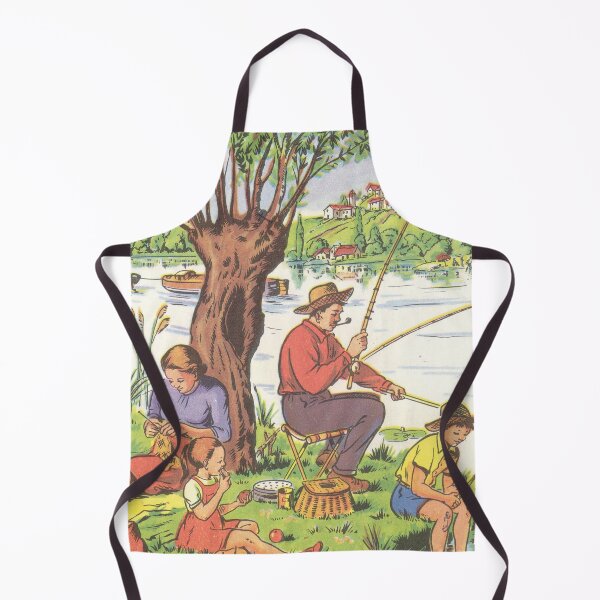 Item preview, Family fishing at the river designed and sold by Mauswohn.