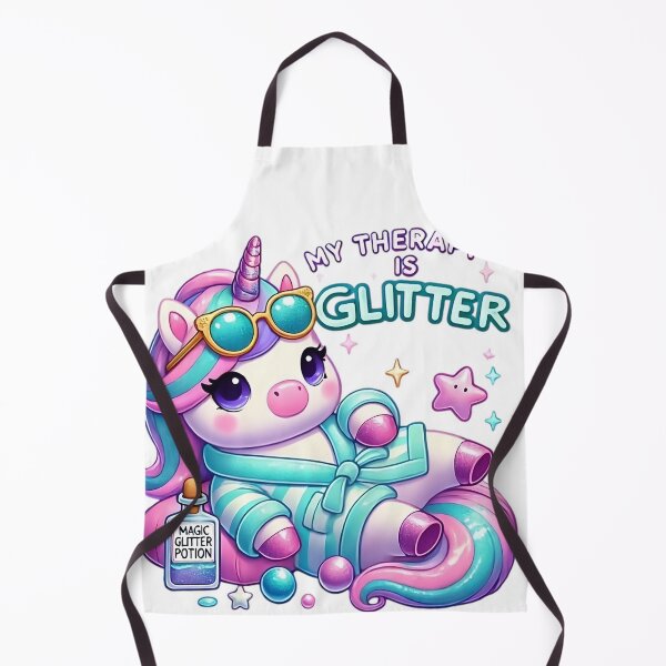 Artikelvorschau, Kawaii Einhorn - Meine Therapie Ist Glitzer entworfen und verkauft von Guesso.