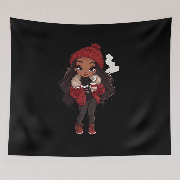 Item preview, African American KPop Girl designed and sold by PrintsByFrank.