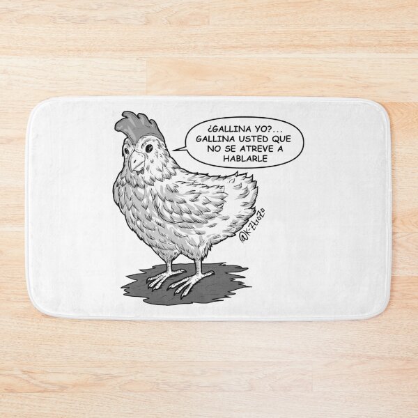 Item preview, ¿Gallina yo?... gallina usted que no se atreve a hablarle - chicken - cobardes designed and sold by Kztrozo.