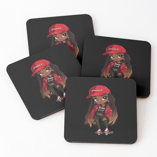 Item preview,  African American KPop Girl designed and sold by PrintsByFrank.