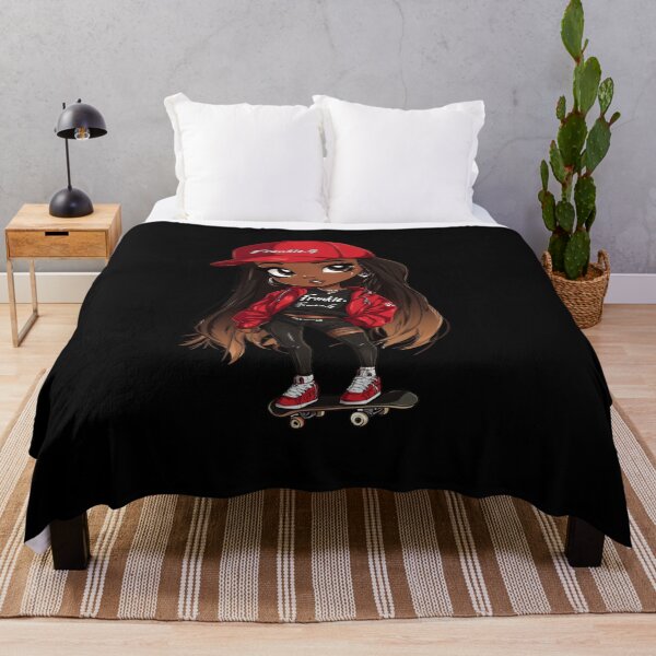 Item preview,  African American KPop Girl designed and sold by PrintsByFrank.