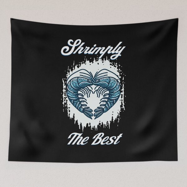 Item preview, Shrimply the best pun designed and sold by Slowerblue.