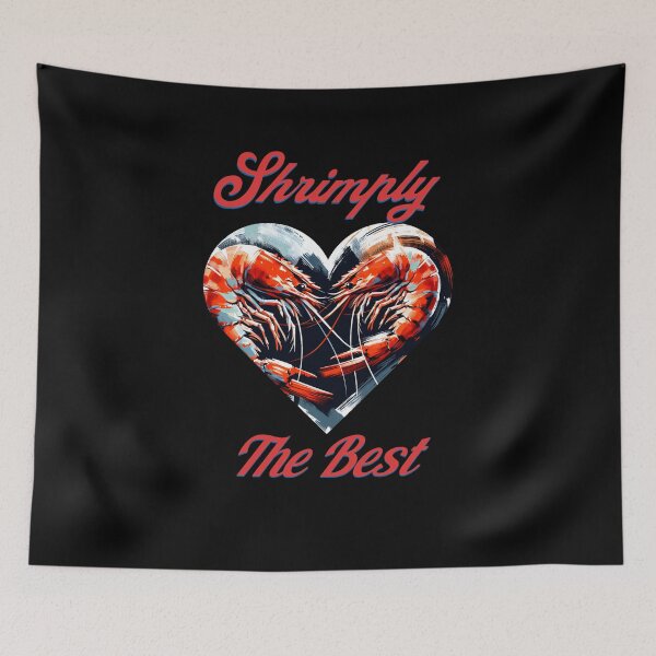 Item preview, Shrimply the best pun designed and sold by Slowerblue.