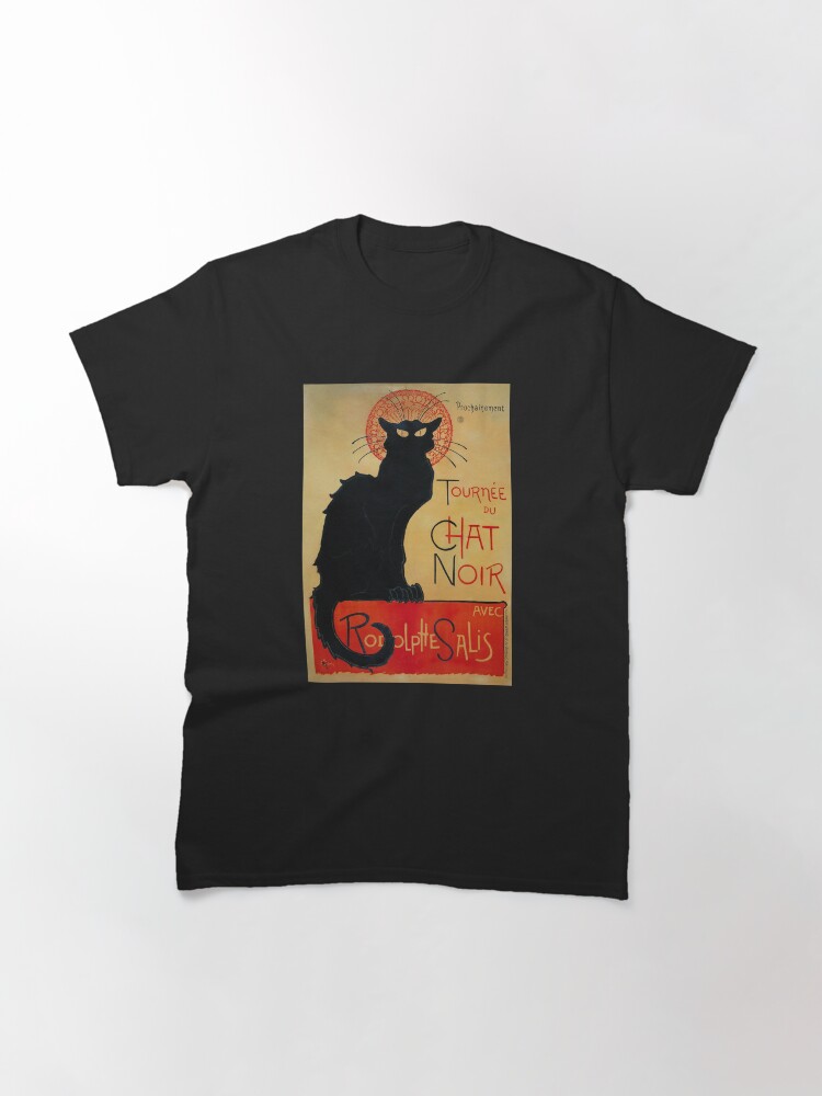 Alternate view of 'Tournee du Chat Noir' by Theophile Steinlen (Reproduction) Classic T-Shirt