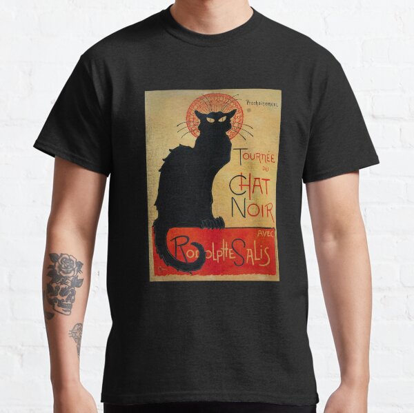 'Tournee du Chat Noir' by Theophile Steinlen (Reproduction) Classic T-Shirt