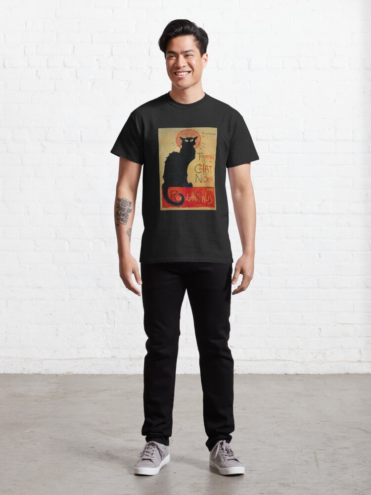 Alternate view of 'Tournee du Chat Noir' by Theophile Steinlen (Reproduction) Classic T-Shirt