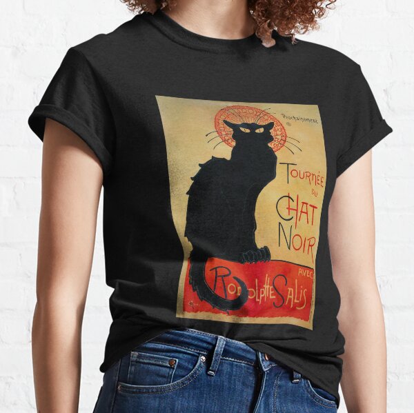 'Tournee du Chat Noir' by Theophile Steinlen (Reproduction) Classic T-Shirt