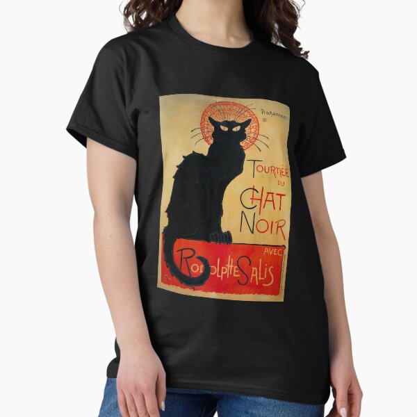 'Tournee du Chat Noir' by Theophile Steinlen (Reproduction) Classic T-Shirt