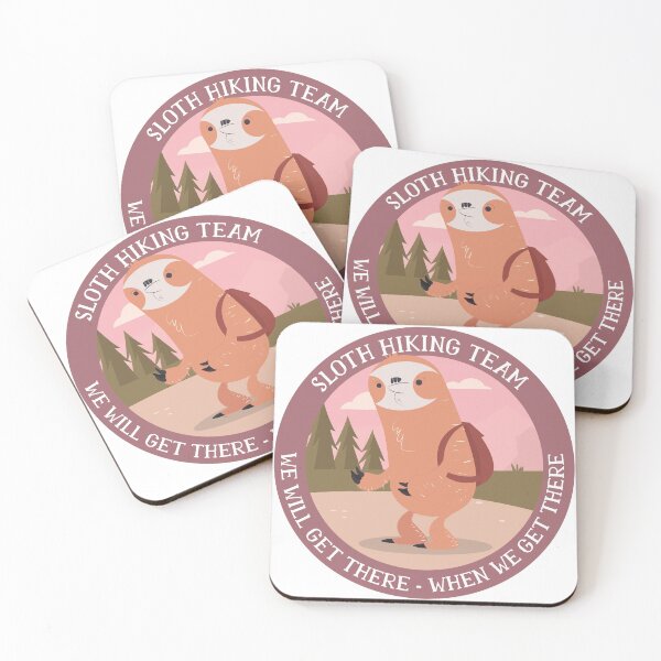 Item preview, Sloth Hiking Team Funny designed and sold by TurtleDojo.