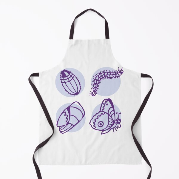 Item preview, the life cycle of a butterfly in a cartoon style designed and sold by alina-k-design.
