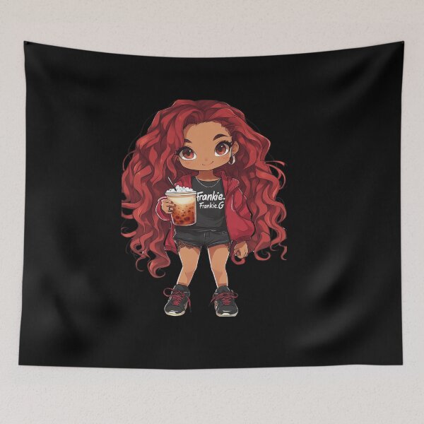 Item preview, African American KPop Girl designed and sold by PrintsByFrank.