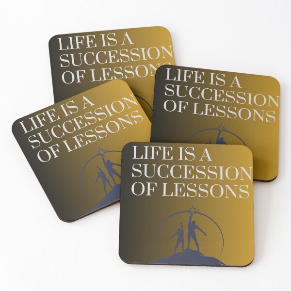 Item preview, Life is succession of lessons designed and sold by SKYSHOP007.