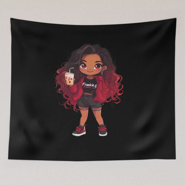Item preview, African American KPop Girl designed and sold by PrintsByFrank.