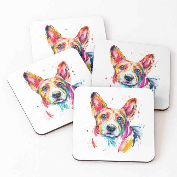 Item preview, Corgi Art Colorful designed and sold by doodIllustrate.