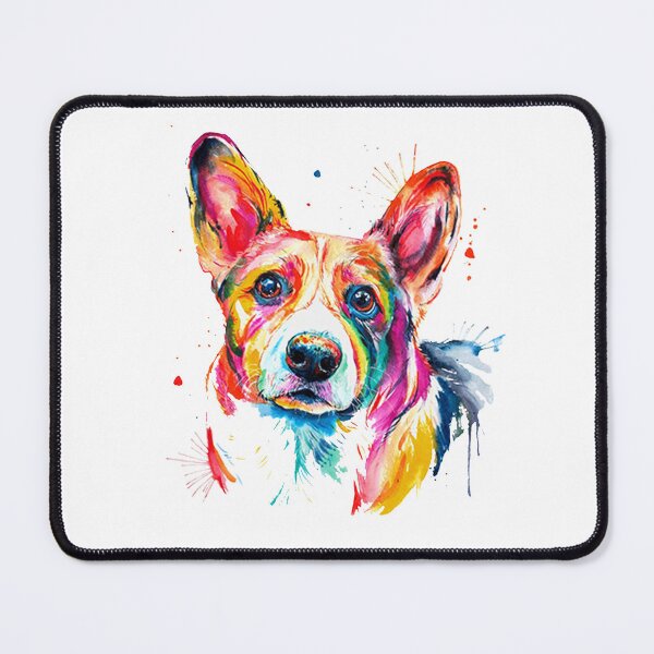 Item preview, Corgi Art Colorful designed and sold by doodIllustrate.