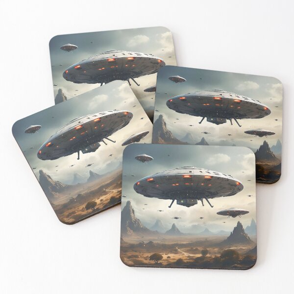 Item preview, ALIEN UFO'S designed and sold by PIGCASSOSAIART.