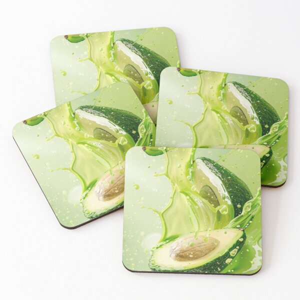 Item preview, Fruits and vegetables splash in water designed and sold by BZHillustration.